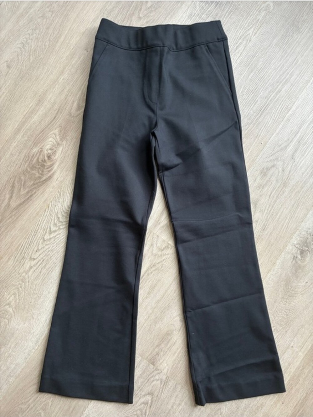 NWOT SPANX Black Wide Leg Ponte Pants